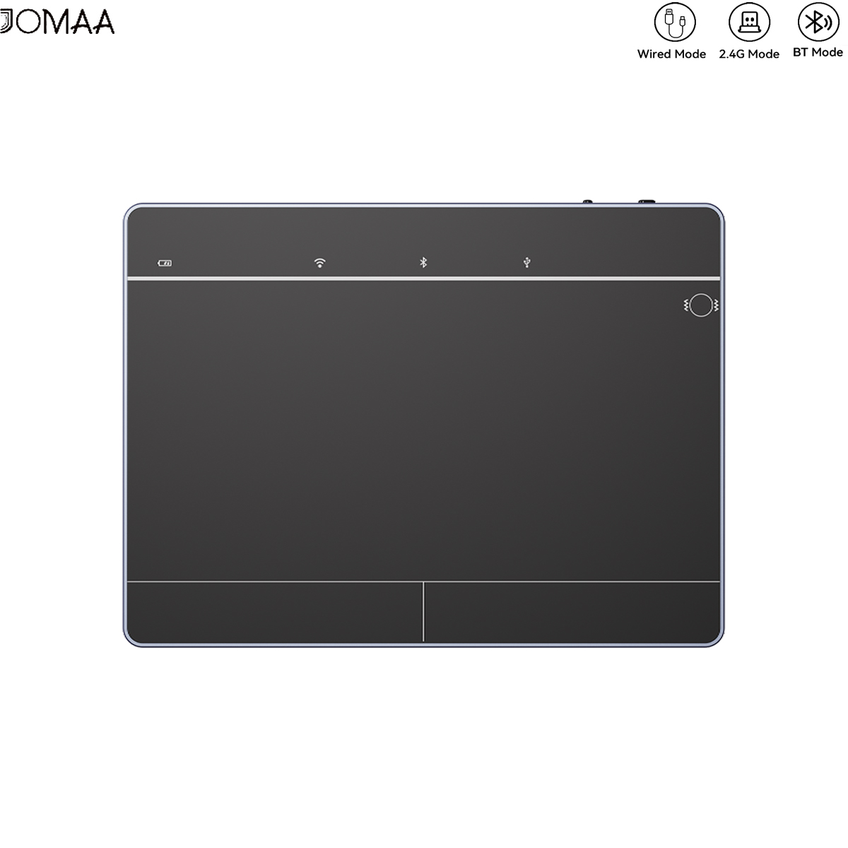 Windows Tablet Accessories - JOMAA Wiederaufladbares Bluetooth-Touchpad, USB, kabelloses/kabelgebundenes Trackpad