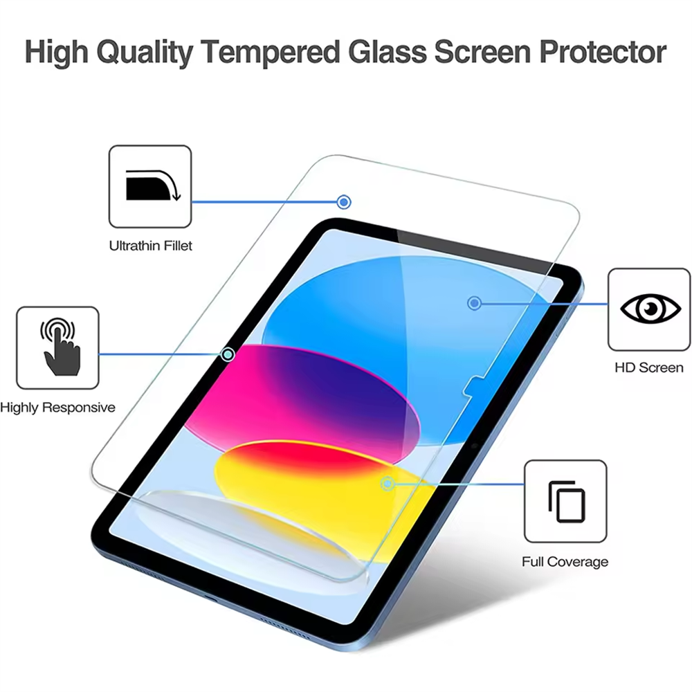 2 Stück 9H gehärtetes Glas Dis – Temu Tablet Accessories Bewertung und Preis