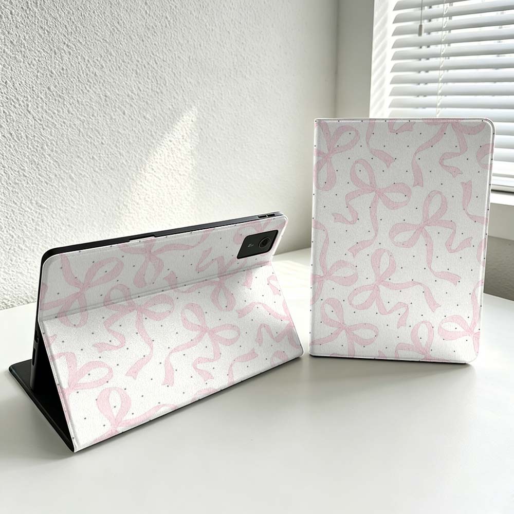 Minimalistisches rosa Schleife – Lenovo Tablet M10 Accessories Bewertung und Preis